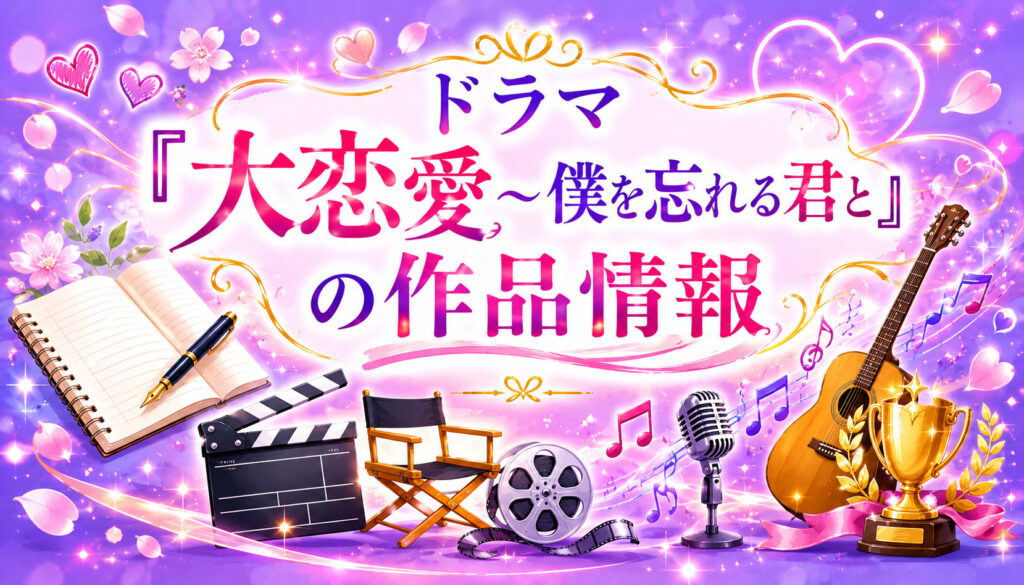 ドラマ『大恋愛～僕を忘れる君と』の作品情報