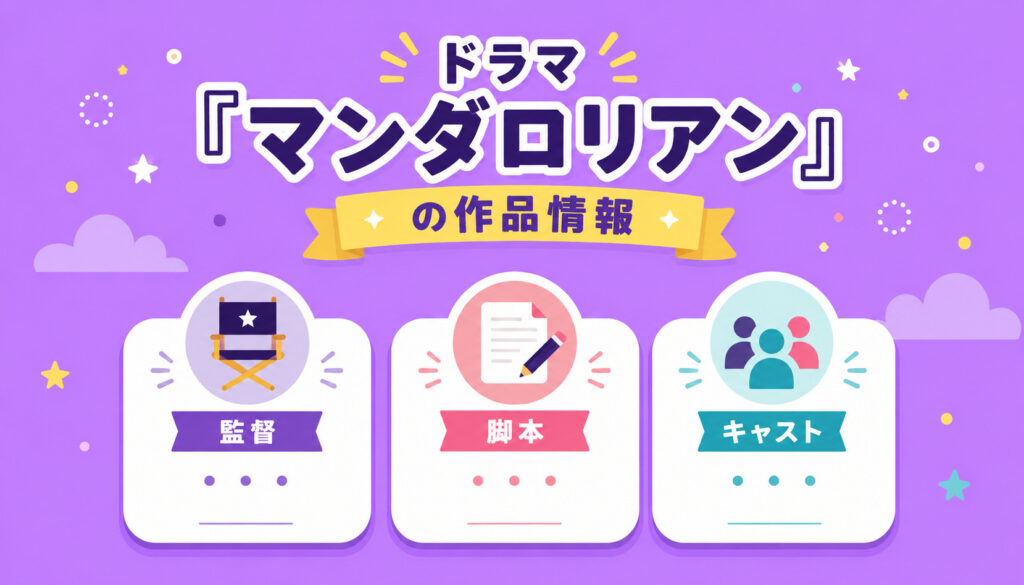 ドラマ『マンダロリアン』の作品情報