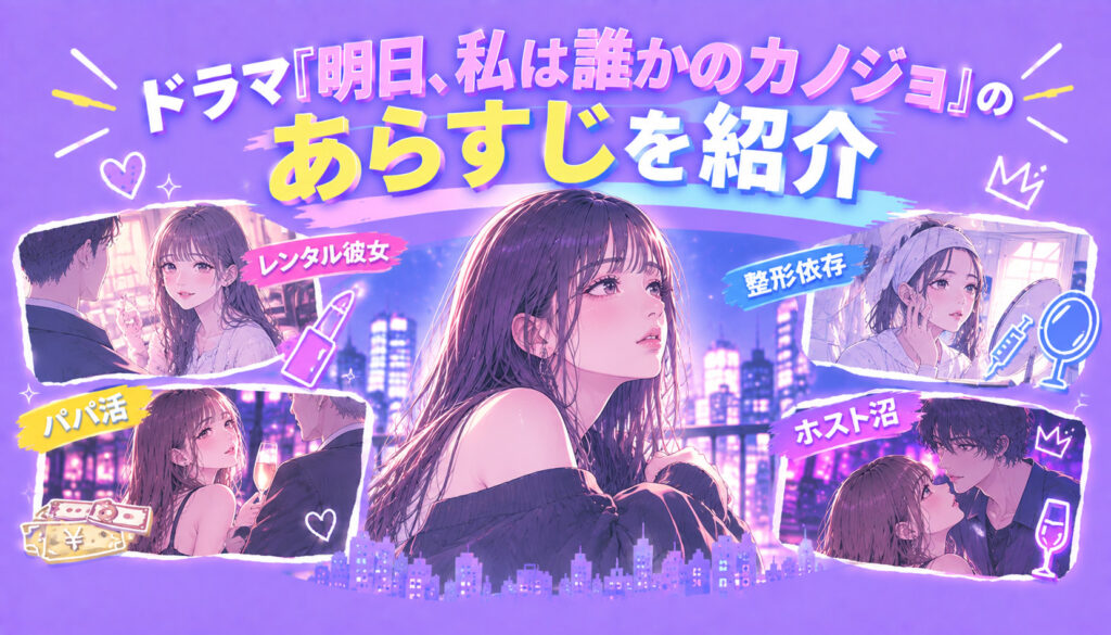 ドラマ『明日、私は誰かのカノジョ』のあらすじを紹介