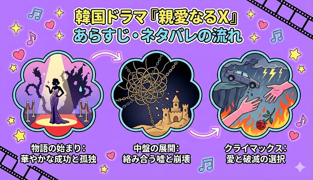 韓国ドラマ『親愛なるX』全12話のあらすじ・ネタバレを紹介