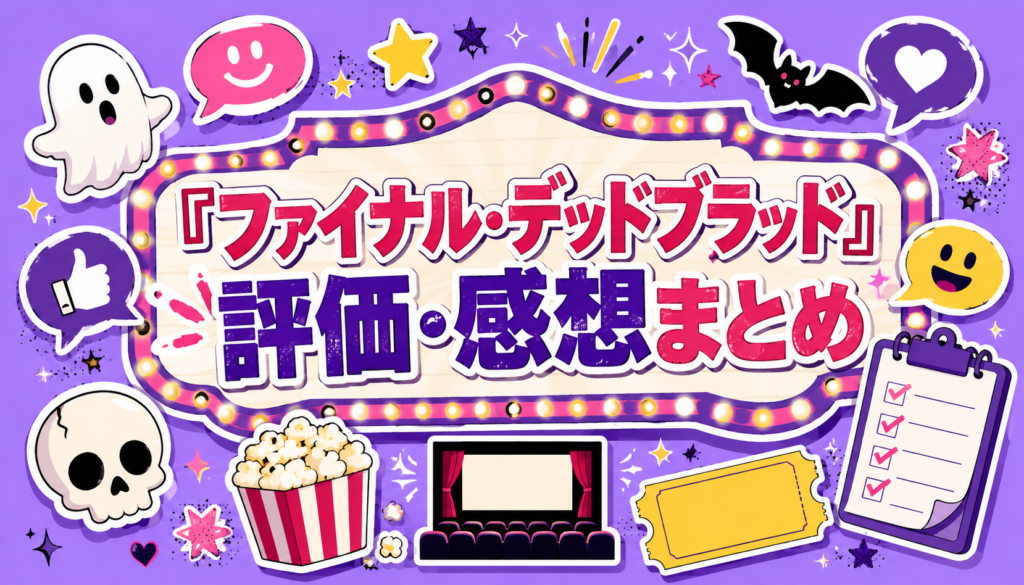 『ファイナル・デッドブラッド』を視聴した方の評価・感想まとめ