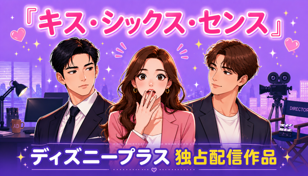韓国ドラマ『キス・シックス・センス』はディズニープラスの独占配信作品