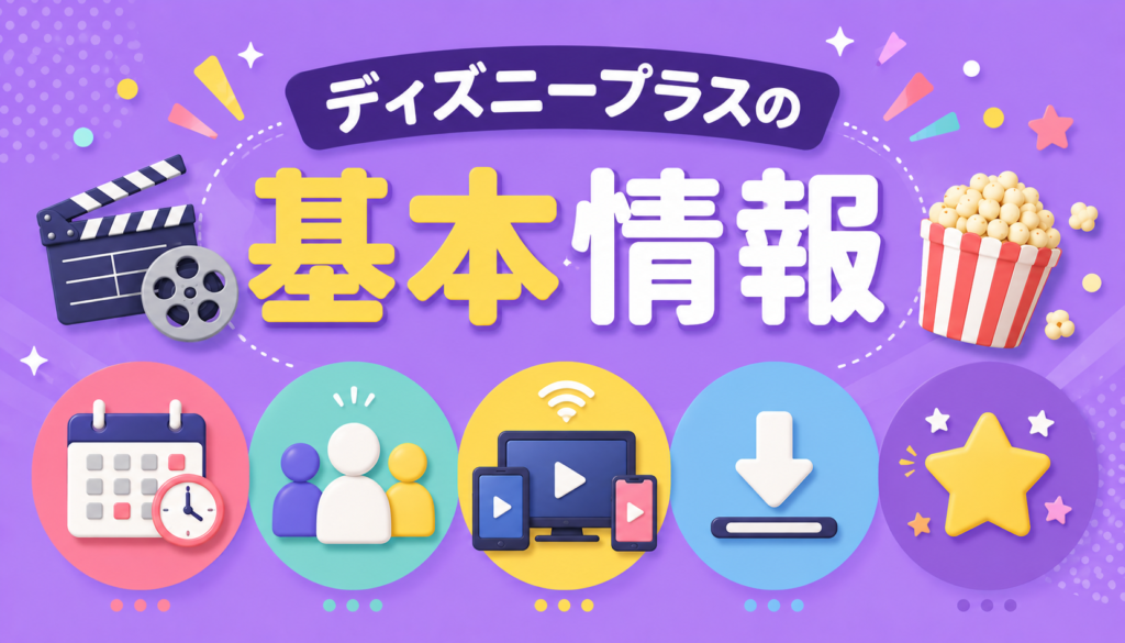 ディズニープラスの基本情報