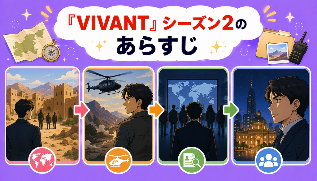 『VIVANT』シーズン2のあらすじ