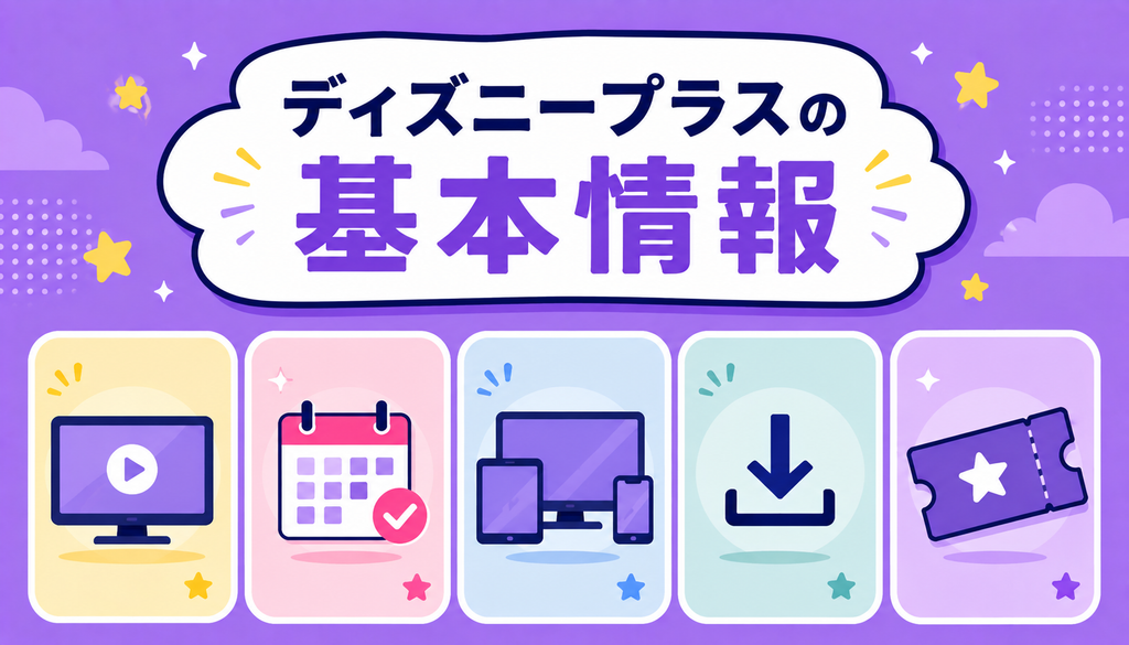 ディズニープラスの基本情報